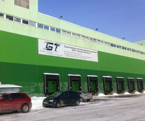 Дебаркадер склада GT в Казани